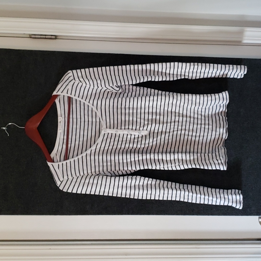Rag & Bone Cotton Henley Size L